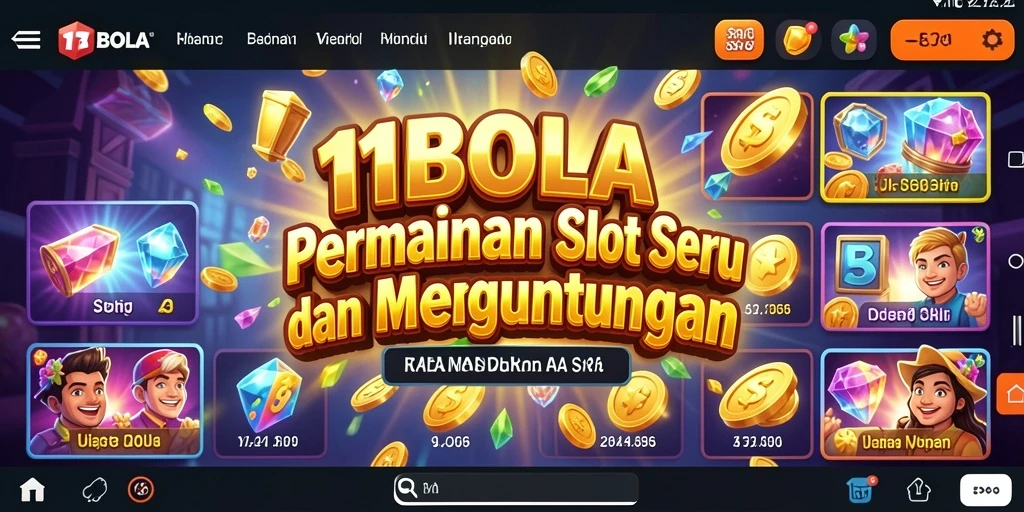 Tampilan gameplay seru dan menarik di 11BOLA.