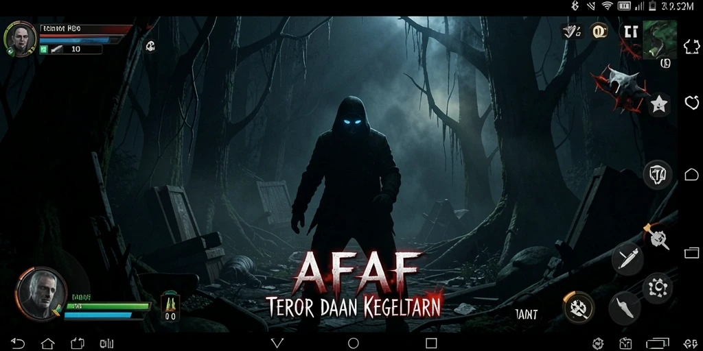 Gameplay AFAF menampilkan elemen horor yang mencengangkan.