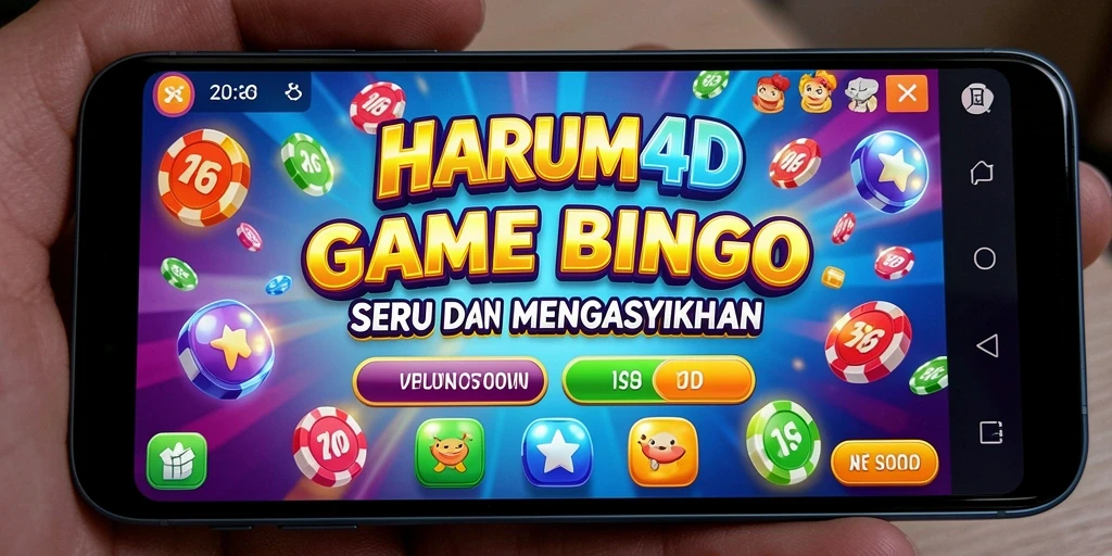 Tangkapan layar gameplay seru dalam permainan Bingo HARUM4D.