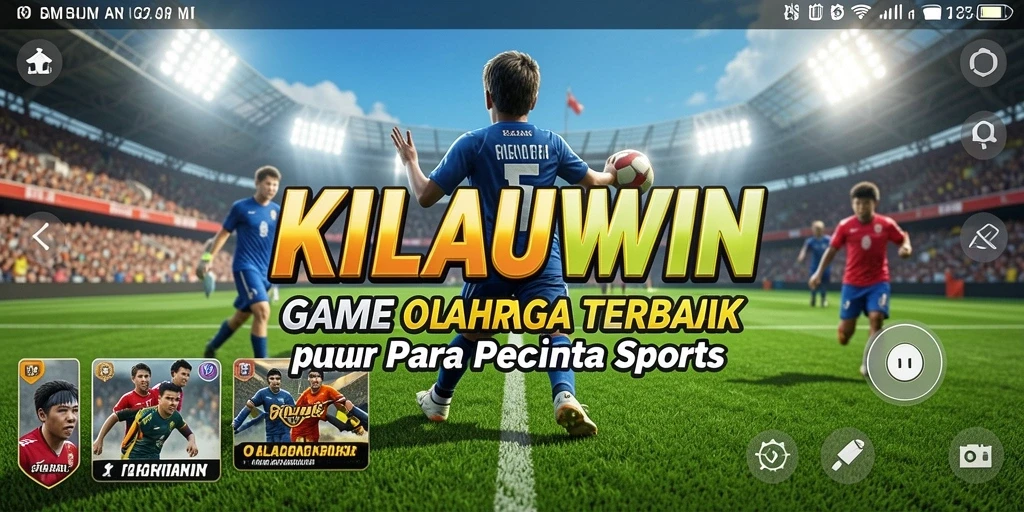 Tampilan gameplay KILAUWIN yang seru dengan momen aksi olahraga.