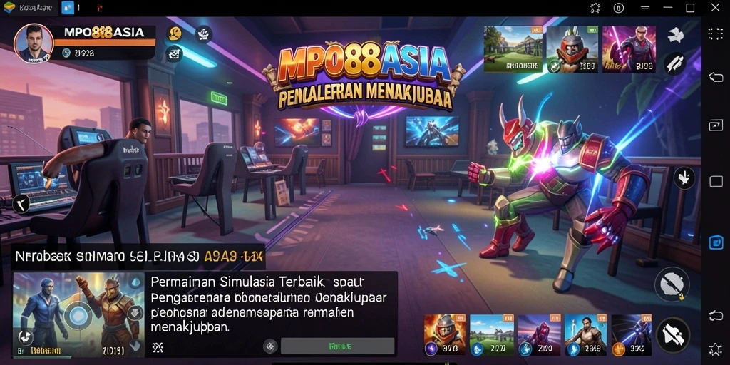 Tampilan gameplay MPO88ASIA yang menakjubkan dan realistis.