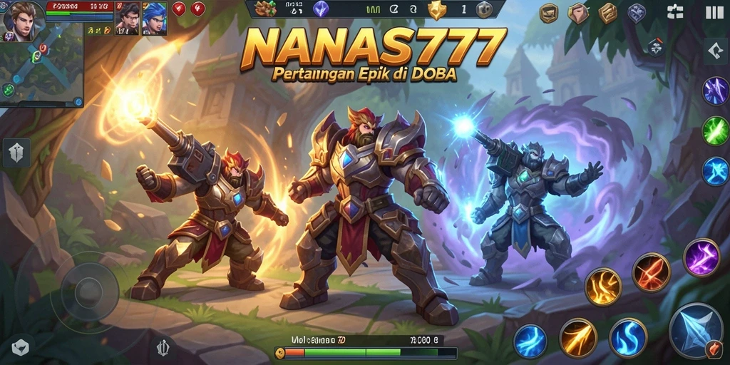 Tampilan gameplay NANAS777 yang seru dan menarik.