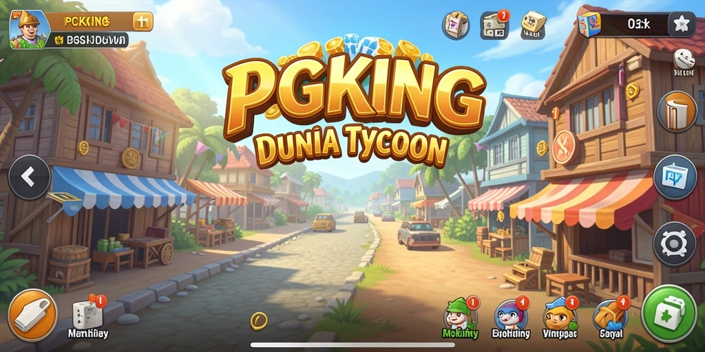 Tampilan menarik dari gameplay PGKING yang menantang.