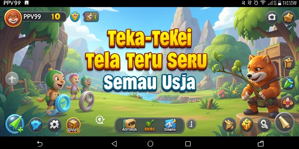 Screenshot gameplay dari PPV99 menampilkan tantangan teka-teki menarik.