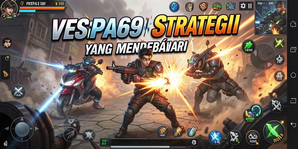 Tangkap momen mendebarkan dalam gameplay strategi VESPA69.