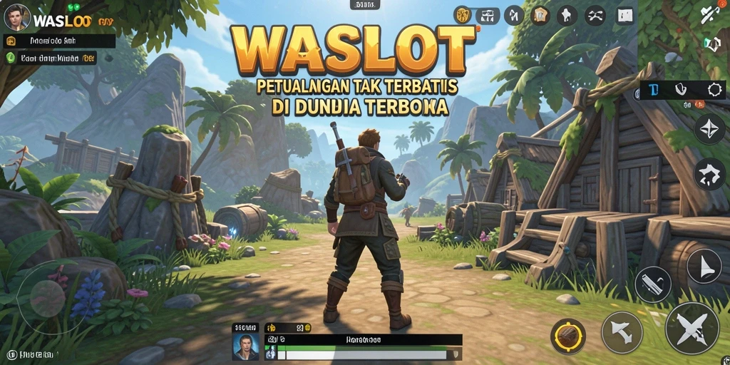 Gameplay menarik WASLOT dalam dunia terbuka yang luas.